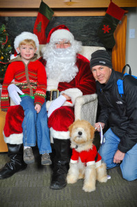 McNutts with Santa 2012