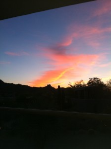 Sunset in Scottsdale